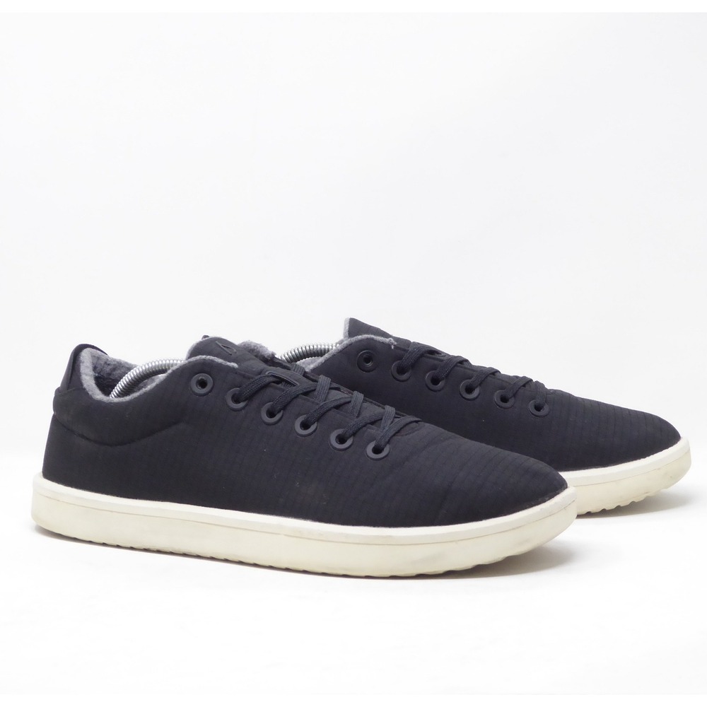 Allbirds Wool Pipers WP Mens 12 Black Lace Up Low Top Sneakers Shoes Mens